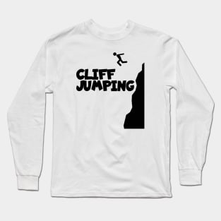 Cliff jumping Long Sleeve T-Shirt